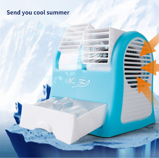 Summer Desktop With Ice Water Cooling Vertical Mini Air Conditioner