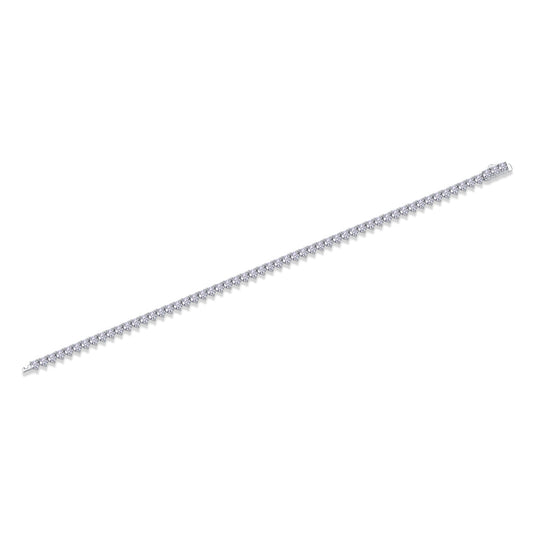 Mark Luxury Fashion Mosan Diamond S925 Silver Bracelet Comparable To Natural Diamonds